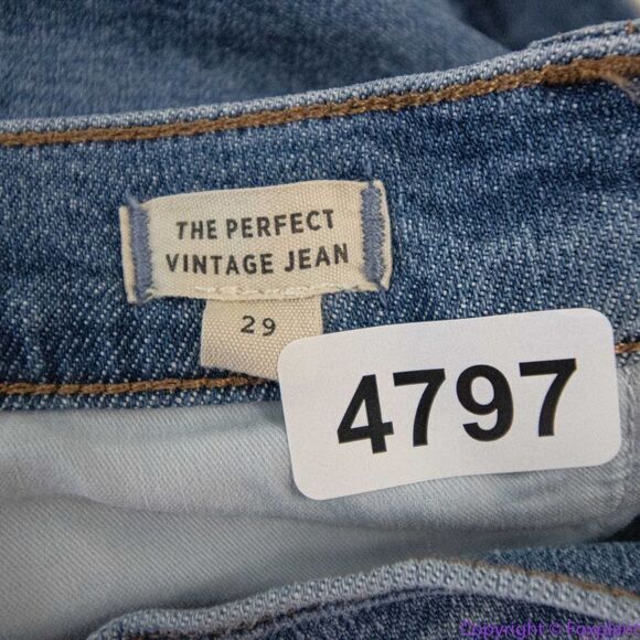 NEW Madewell The Perfect Vintage Jean in Finney Wash, 29 - Picture 12 of 14